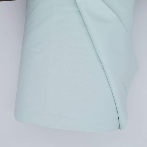 Jednobojni pamuk bledo mint - Slika 2