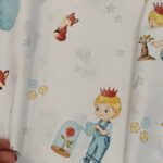 🟒PREMIJUM pamučno platno 240cm mali princ plavo - Slika 2