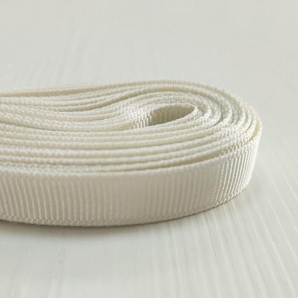 Rips traka prljavo bela 1cm - Slika 1