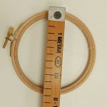 Drveni ram za vez prečnik 12/13cm