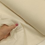 Dupla gaza premijum EKRU boja slonovače 160cm širina