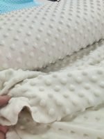 Minky premijum prljavo beli dot