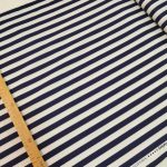 Pamučno platno teget pruge 1,50cm - Slika 2