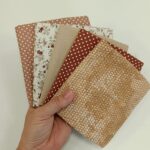 Patchwork paket krem braon