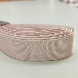Rips traka svetlo puder roze 2cm