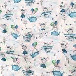 Miš na čajanci plavo