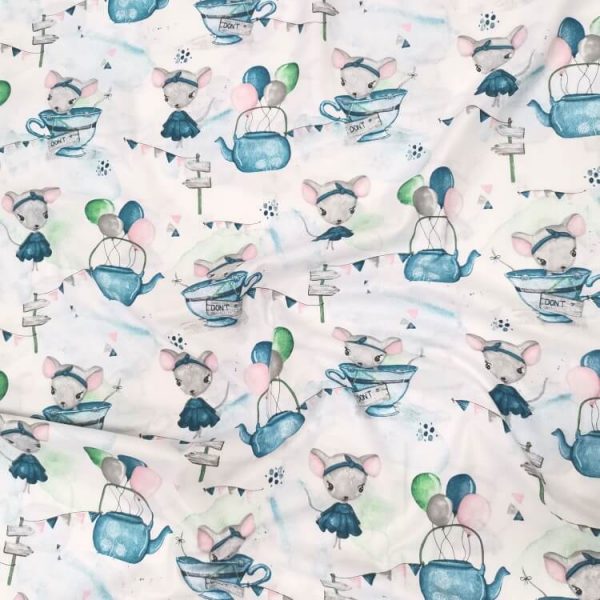 Miš na čajanci plavo - Slika 1