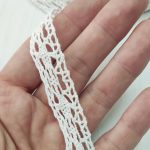 Pamučna čipka bela 1,50cm - Slika 3