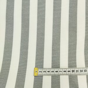Pruge sivo bele cotton deco