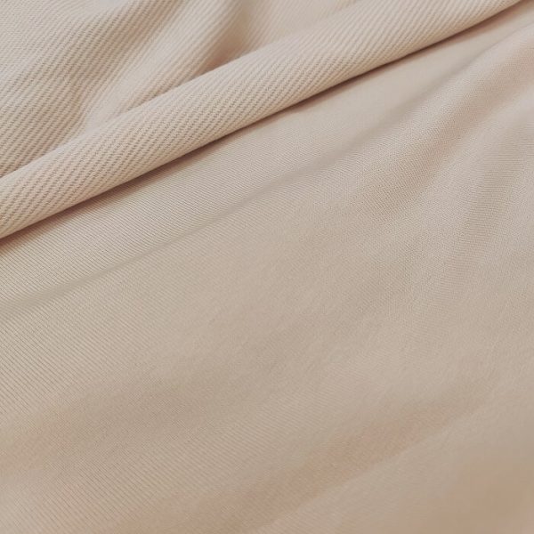 Pamučni futer svetlo krem/boja kože - Slika 2