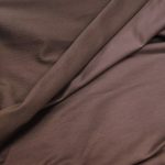 Parče pamuk futer tanki elastinom tamno krem 35x83