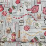 Dekor platno digital print siva osnova šolja - Slika 2