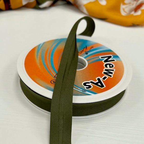 IMG_1441 Paspul traka tamno maslinasta2cm - Slika 1