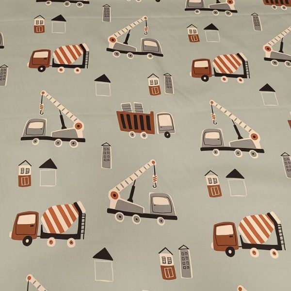 PREMIJUM PAMUK SATEN BAGERI MEŠALICE NA SIVOJ - Slika 3