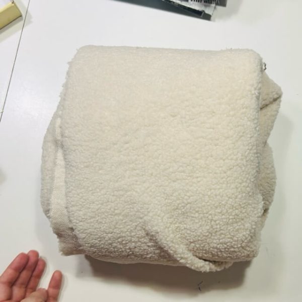 Parče teddy prljavo beli 115x170 - Slika 1