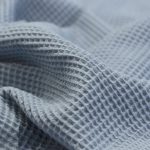 Waffle premijum soft denim plavi