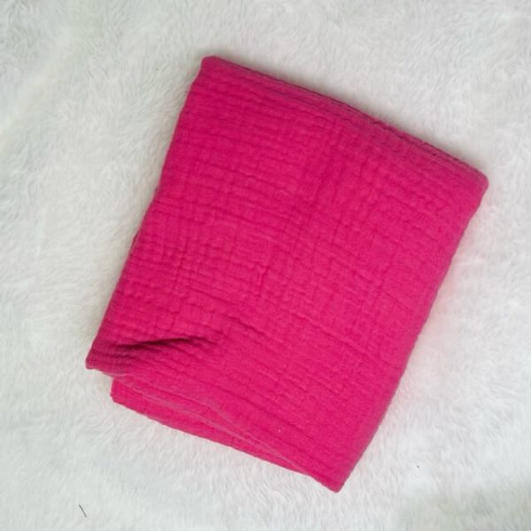 pink Parče pamuk dupla gaza pink 90x140 - Slika 1
