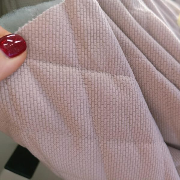 ŠTEPANI VELVET SA KOFLINOM puder rombovi - Slika 2