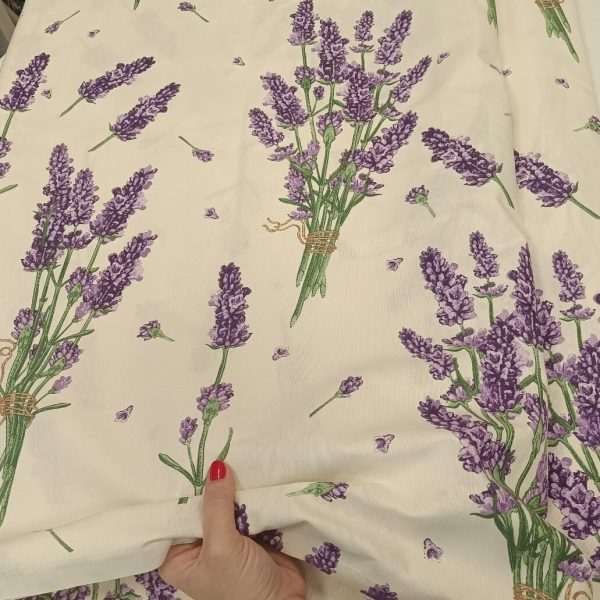 Cotton dekor platno sa lavandom - Slika 1