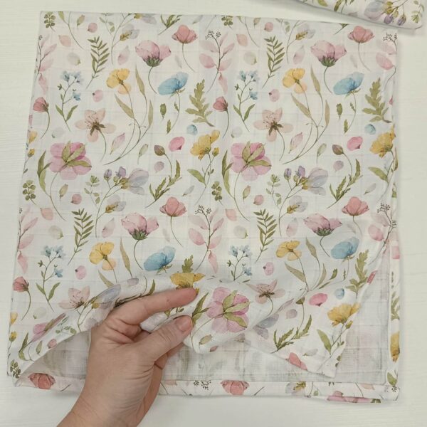 Pelena šareni cvetovi digitalna štampa 75x75 - Slika 1