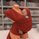 MARAMA za nošenje bebe terracotta