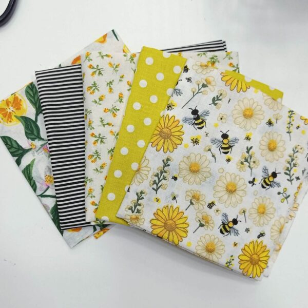 Patchwork paket pčele cvet limun - Slika 1
