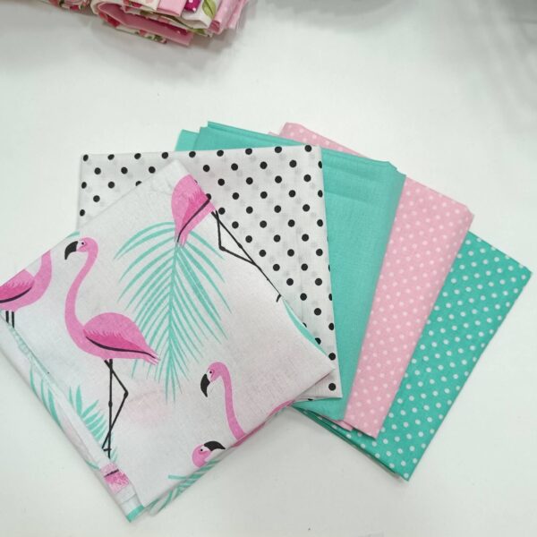 Patchwork paket flamingo mint 5/1 - Slika 1