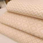 Pamučno dekor platno puder cvetići NOVO - Slika 2