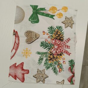Parče pamuk retro ukrasi 44x29