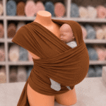 MARAMA za nošenje bebe braon