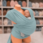 MARAMA za nošenje bebe pastelno plava