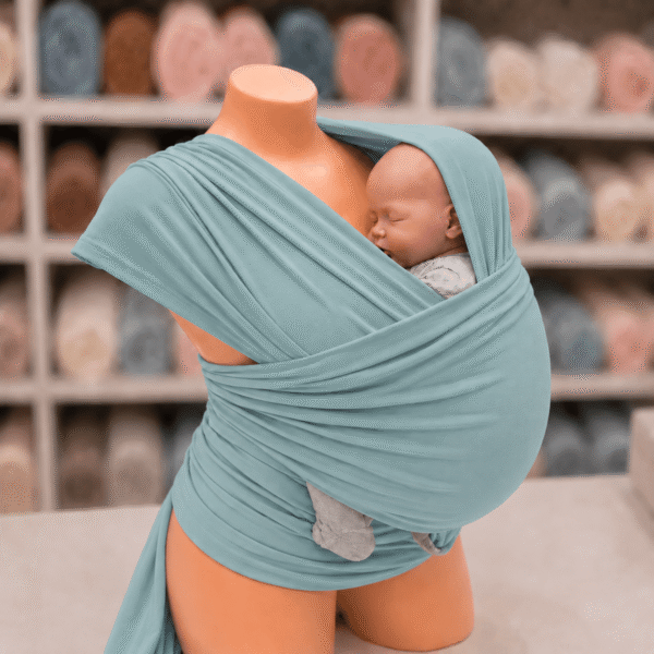 1000083155 MARAMA za nošenje bebe pastelno plava - Slika 1