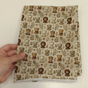 Parče pamučni ŽERSEJ DEZEN sitne životinje 50x150