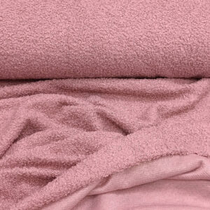 Teddy uni tanji mini kovrdže staro roze