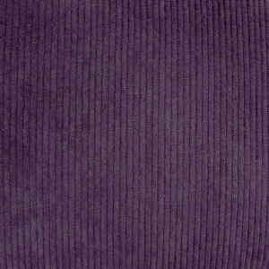Rebrasti somot uni jednobojni tamno lila