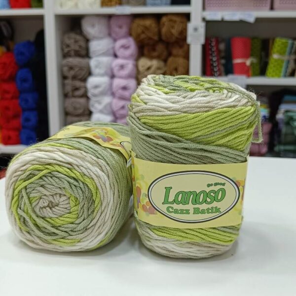 Lanoso cazz batik pastel zeleno krem 720 - Slika 1