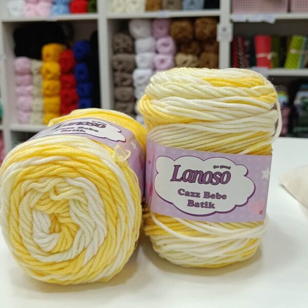 Lanoso cazz batik bebe žuto 765 - Slika 1