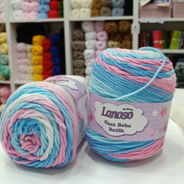 IMG_20251101_134557 Lanoso cazz batik bebe plavo roze 754 - Slika 1