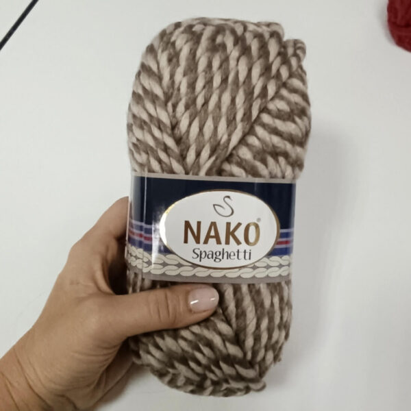 Nako Spaghetti krem šareni 21366 - Slika 1