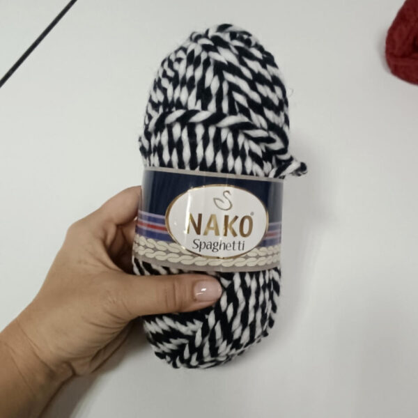Nako Spaghetti crno beli 3086 - Slika 1