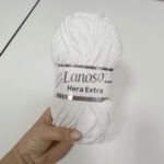 Lanoso Hera extra chenille bela 955