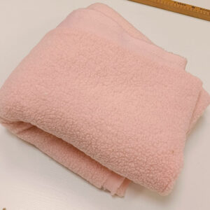Parče teddy baby roze 45x180
