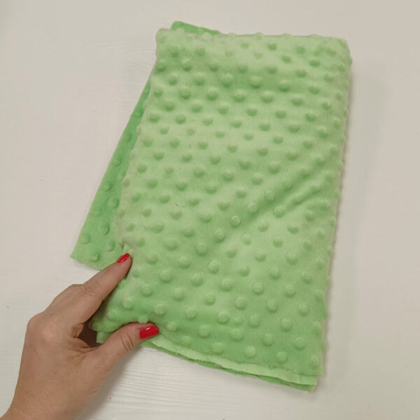 Parče minky kiwi 60x160 - Slika 1