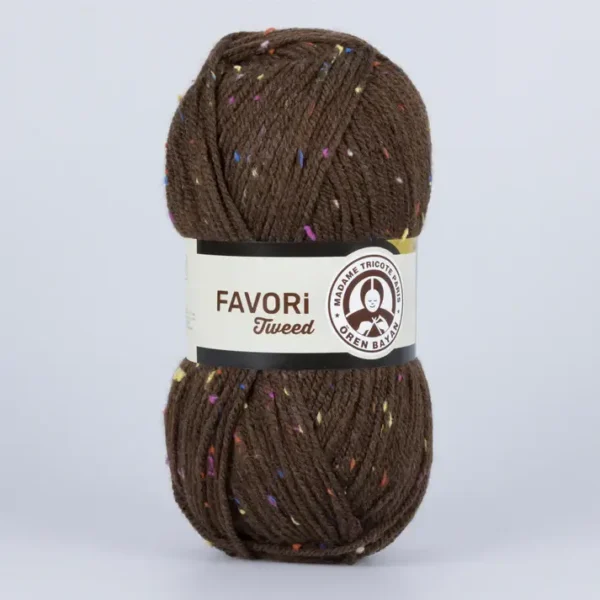 Vunica FAVORI TWEED braon 083A - Slika 2