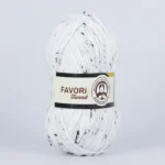 Vunica FAVORI TWEED bela 100B - Slika 3