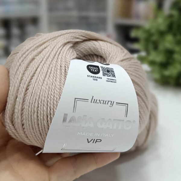 Vunica LANA GATTO VIP svetlo puderasta 10011 - Slika 2