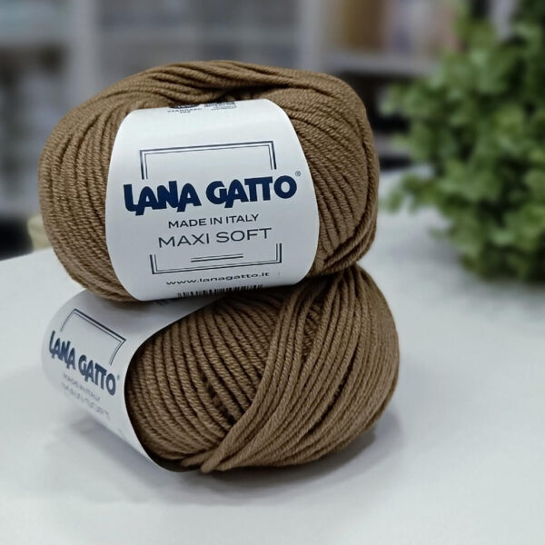 Vunica LANA GATTO MAXI SOFT braon 14562 - Slika 1