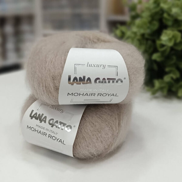 Lana Gatto MOHAIRE ROYAL svetlije krem 9372 - Slika 1