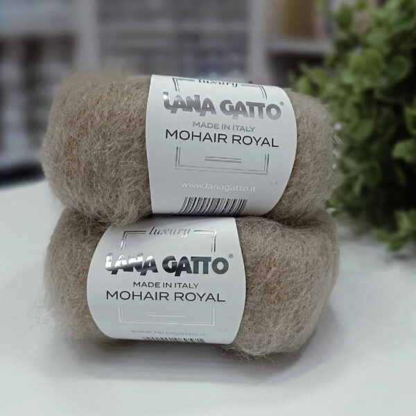Lana Gatto MOHAIRE ROYAL tamnije krem 30139 - Slika 1