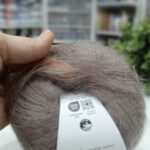 Lana Gatto SILK MOHAIR TAMNO KREM 14044 - Slika 3